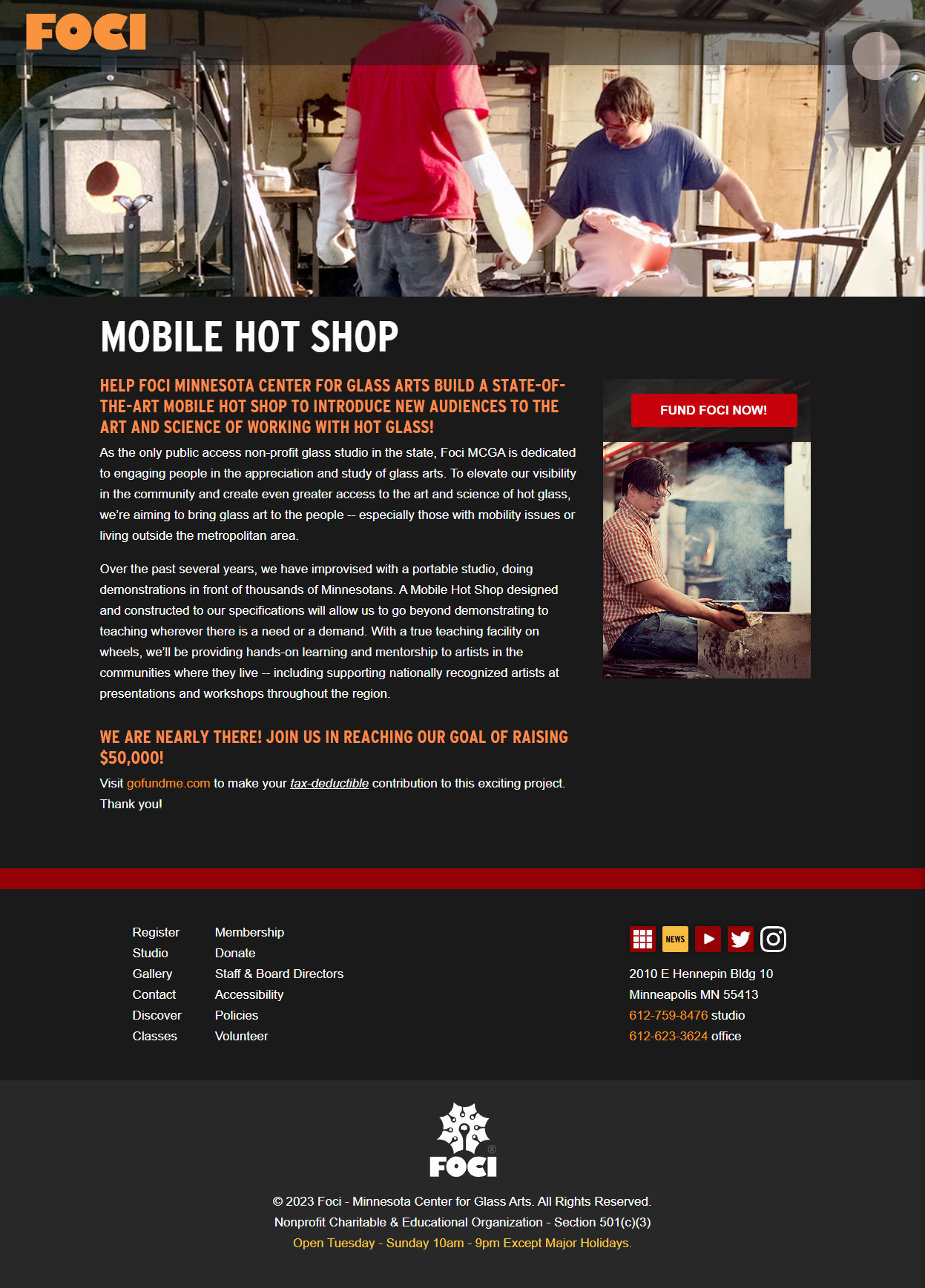 FOCI Mobile Hot Shop